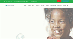 Desktop Screenshot of fundacioncompartir.org.ar